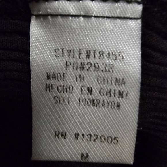 Entro Boho Long Sleeve Embroidered Blouse Size M - Picture 8 of 9